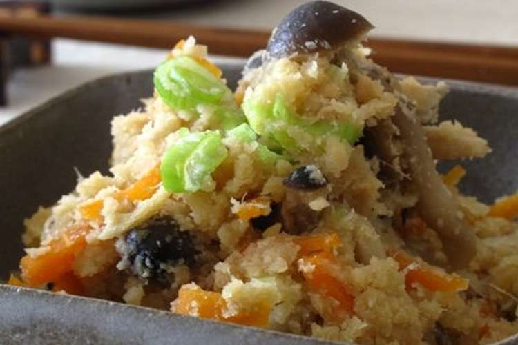 レンジで簡単 ツナ入り卯の花 レシピ 作り方 By Marimariキッチン クックパッド 簡単おいしいみんなのレシピが370万品