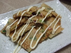 イカの塩辛でイカ焼き♬