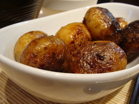新じゃがの甘辛煮