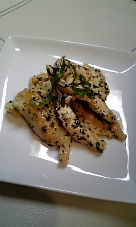 簡単にイタリアン!バジルチキン