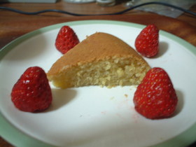 アヲハタジャムを使って炊飯器でケーキ
