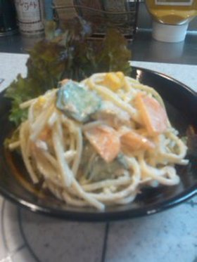 もうくっつかない!スパゲティサラダ♪