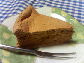卵白消費!ヘルシーなミルクティーケーキ