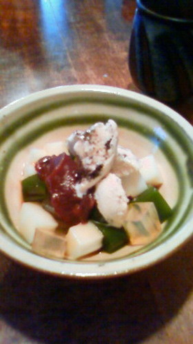 贅沢クリームあんみつ