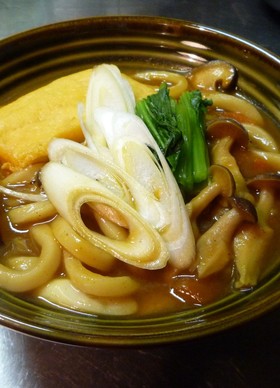 カレーの後のお楽しみ❀カレーうどん!