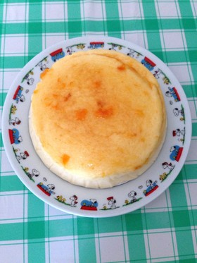 切れてるチーズでチーズスフレ♪