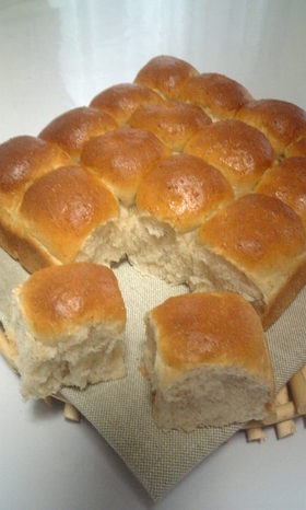 全粒粉と✿米粉の✿チョコ包み✿ちぎりパン
