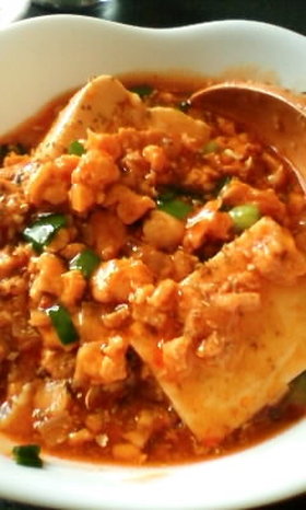杏な麻婆豆腐
