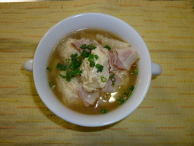 鶏団子スープ