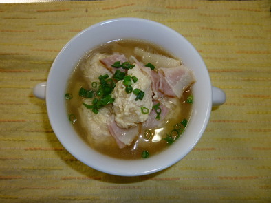 鶏団子スープの写真