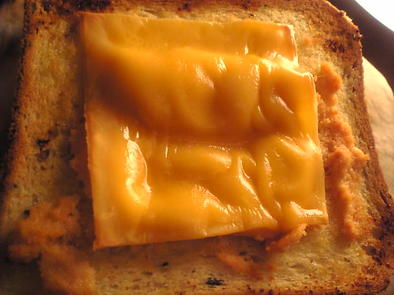 明太子チーズトーストの写真
