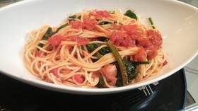 本格派!トマトソースパスタ☆