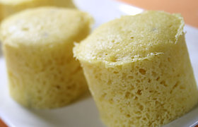 大豆粉とお芋のケーキ
