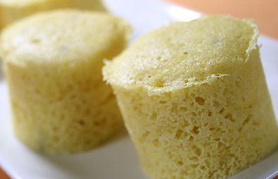 大豆粉とお芋のケーキの写真