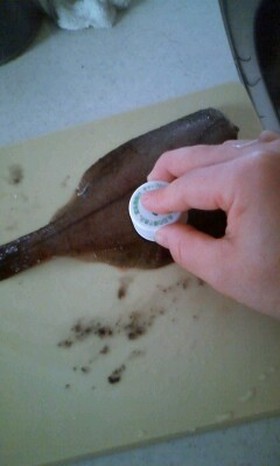 超簡単!魚のうろこの取り方