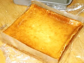 簡単・ウマウマ♪シンプルベークドチーズケーキ