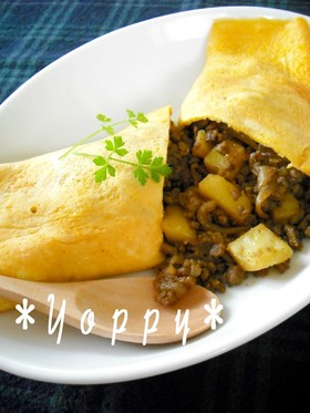 *オムレツ♡~カレー味~*