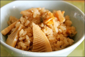 母直伝・・・アサリと筍の炊き込みご飯