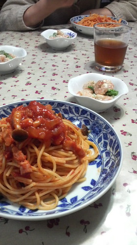 うまうま♪トマトパスタ☆