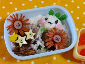 サンリオ☆シナモンちゃん弁当~キャラ弁~