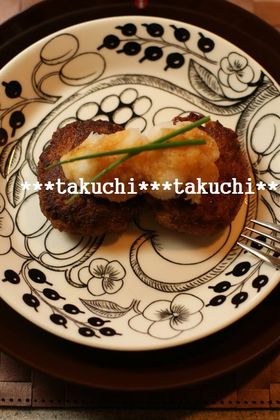 たけのこシャキシャキ和風ハンバーグ