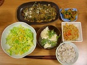 簡単ヘルシー豆腐と野菜きのこミートローフ