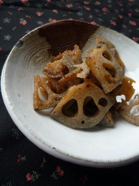 レンコンの甘辛きんぴら
