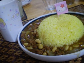 ギャルごはん☆ヘルシー豆カレー