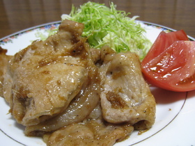 基本の豚のしょうが焼き&ヘルシー生姜焼き