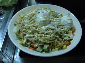 野菜たっぷり☆ラーメンサラダ