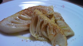 旬!焼きたけのこオリーブオイルかけ