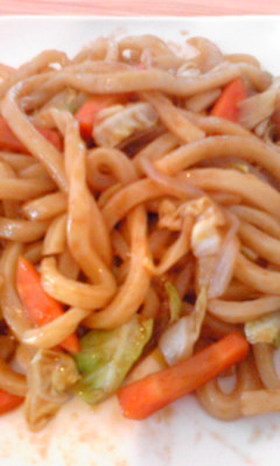 野菜消費☆ソース焼うどん