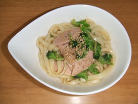焼肉のたれで簡単うどん