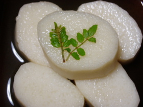 ヘルシー!ノンオイル!長いもの白煮!