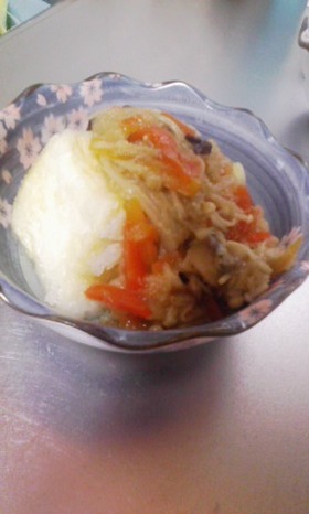 めんつゆで簡単揚げ出し豆腐