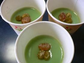 抹茶ミルクプリン