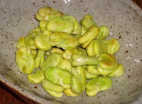 空豆の唐揚げ