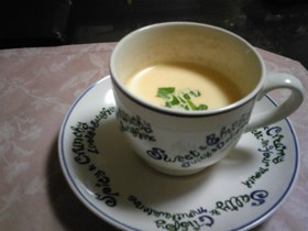 にんじんのクリームスープ