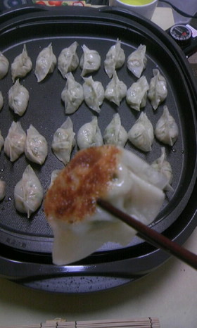 週末で野菜室一掃!!あっさりシソ餃子★