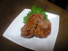 簡単!豚ヒレ肉の香り焼き☆