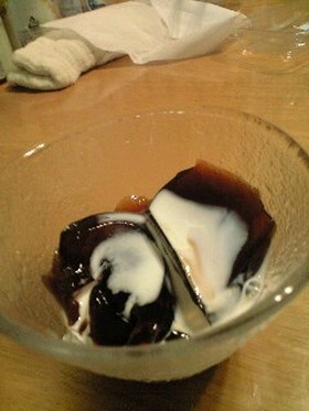 給食のコーヒーゼリー