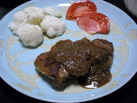 ◆ご飯が進む!鶏モモ肉の玉ねぎソース◆