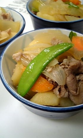 うちの肉じゃが☆(油、煮込み不要)