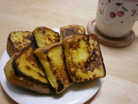 アイデアつまったフレンチトースト♡