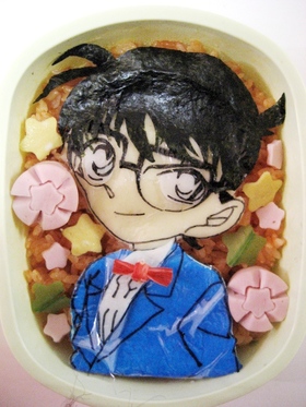 簡単 手抜き2★名探偵コナン キャラ弁