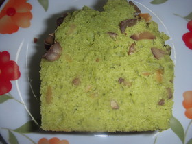パウンドケーキ18㎝(抹茶と甘栗)