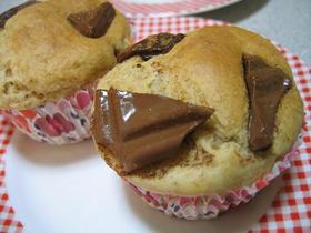 全粒粉のメープルチョコマフィン
