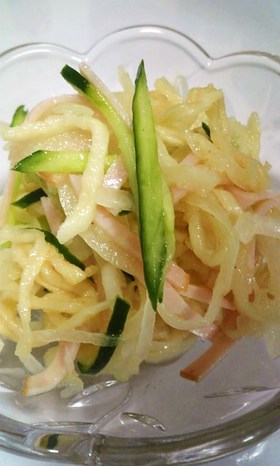 切干大根と✿新玉ねぎの✿オニドレ✿サラダ