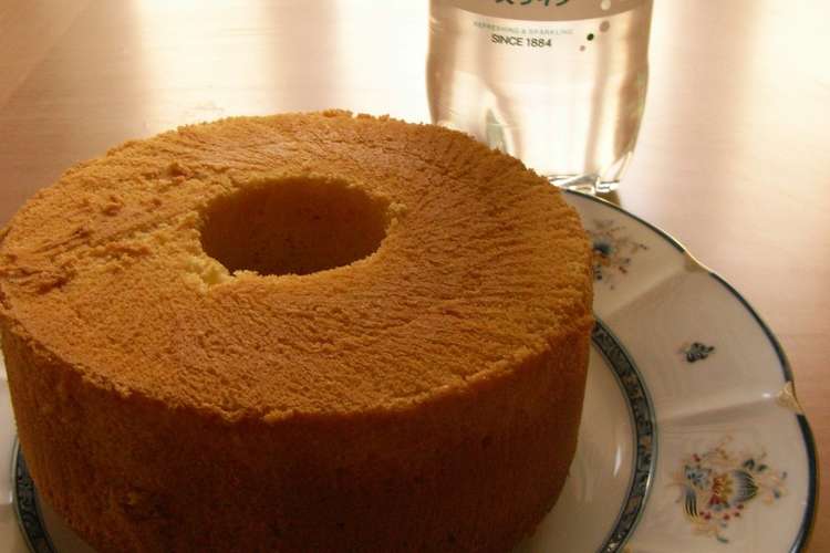 ノンオイル しゅわしゅわサイダーシフォン レシピ 作り方 By 豆まめcafe クックパッド 簡単おいしいみんなのレシピが375万品