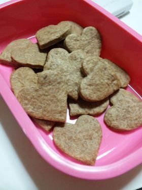 簡単さくさく*シナモンココアクッキー